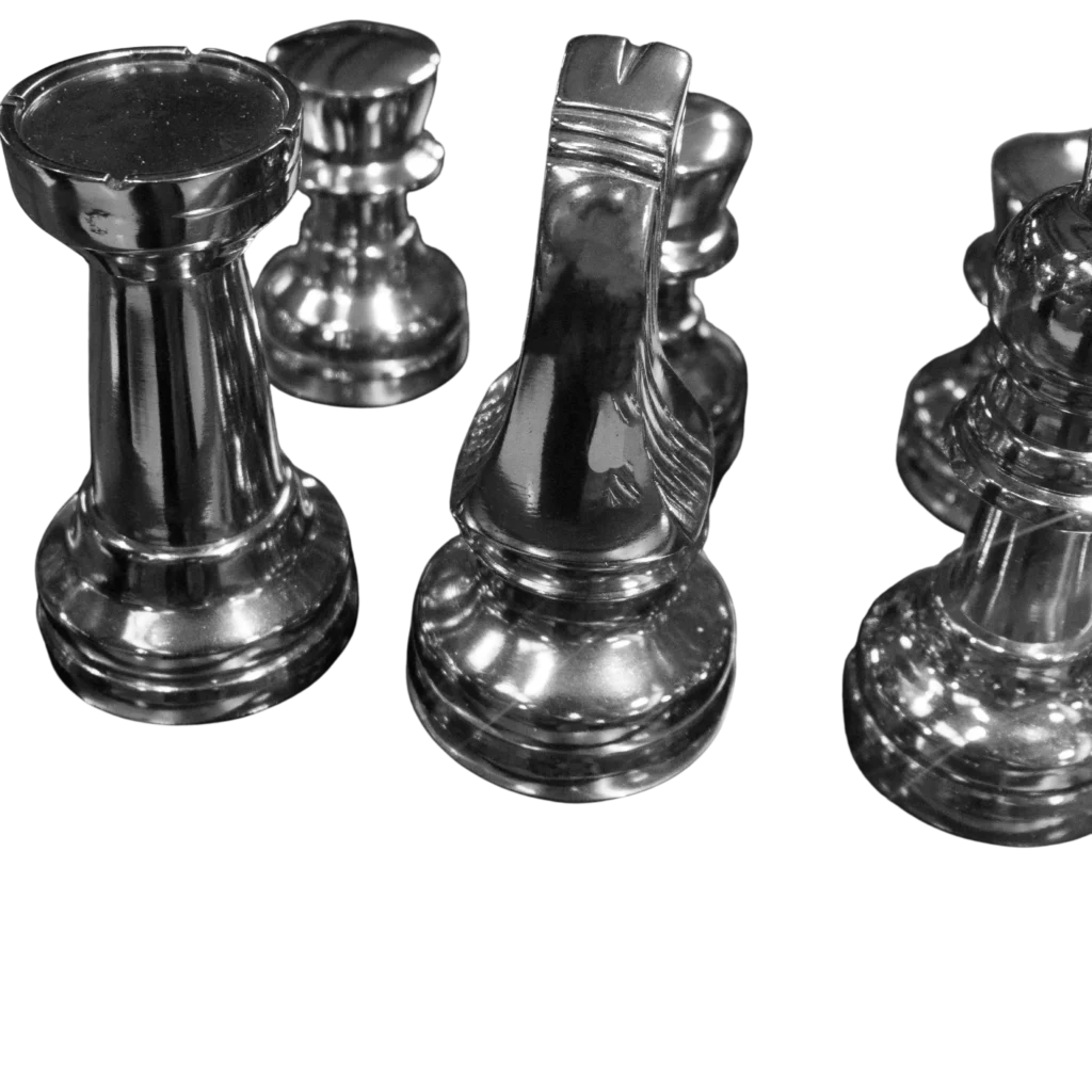 ROYAL-Échiquier Luxe Aluminium et Bois – Image 7
