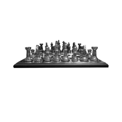 ROYAL-Échiquier Luxe Aluminium et Bois