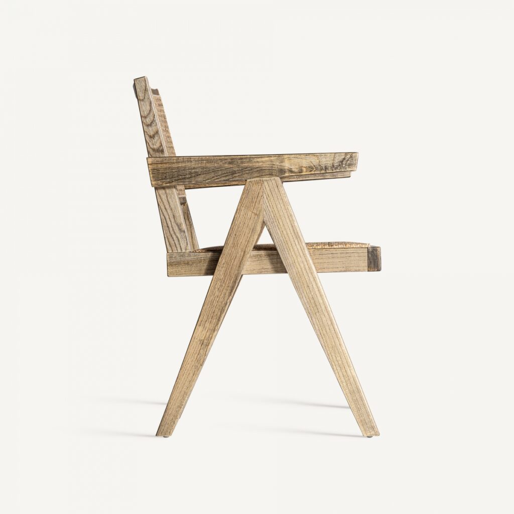 CIEZA-Chaise en Orme Massif – Image 4